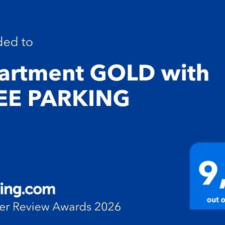 Apartment Gold With Free Parking *